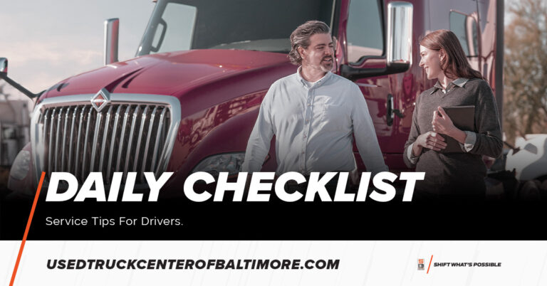 Daily Checklist Maintenance
